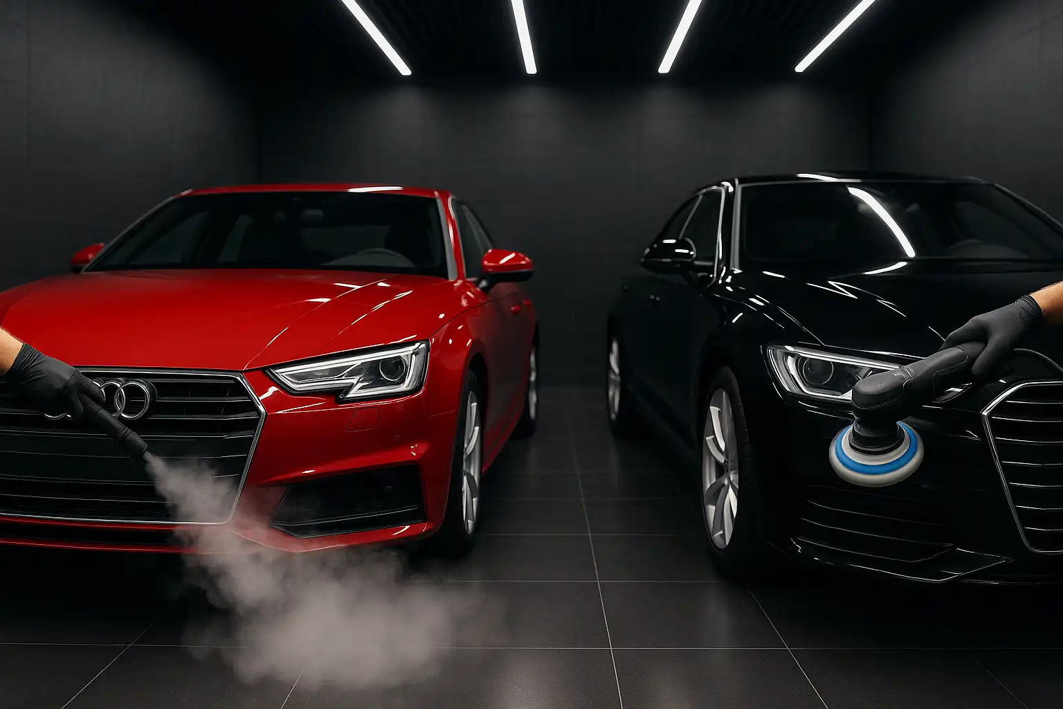Eco-friendly car detailers in Ottawa — SudzNklenz combines steam technology with sustainable practices for premium auto care.